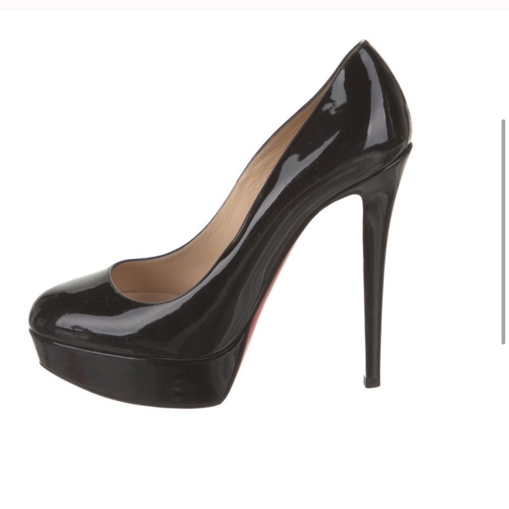 Christian Louboutin Patent Leather High Heel Pump